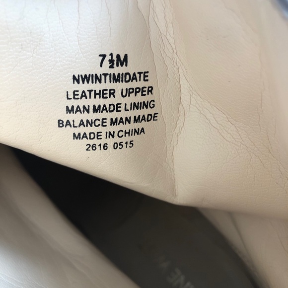NINE WEST Leather Boots Size 7.5 - Picture 5 of 9